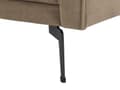 Miniatyrbillede 11 af 11: Sofa Brun Polyester 2 Personers Tyk Polstret Dyb Blød Stofsofa til Stuen Moderne Inspiration Stue Møbel