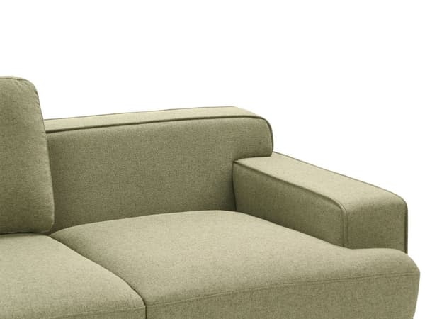 Sofa 2-seters Grønn Polyester Stoff med Vannavstøtende Klassisk stil