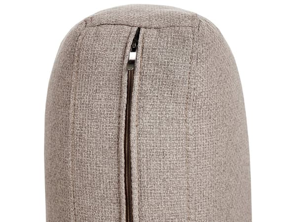 Soffa 2-sits Brun Tyg Vattenavvisande Klassisk Stil Soffa