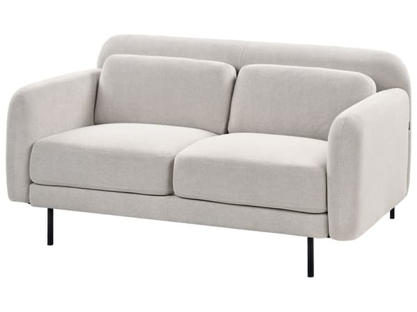 2-seters sofa Off-white Stoff Vannavvisende Moderne og minimalistisk stil Stue