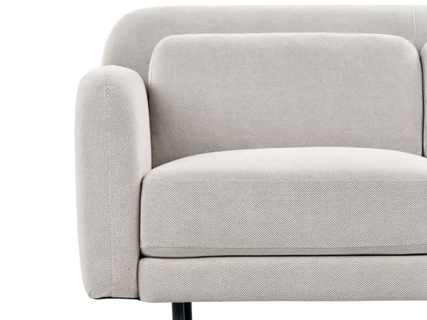 2-seters sofa Off-white Stoff Vannavvisende Moderne og minimalistisk stil Stue