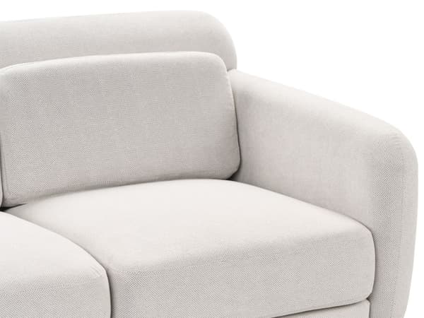 2-seters sofa Off-white Stoff Vannavvisende Moderne og minimalistisk stil Stue