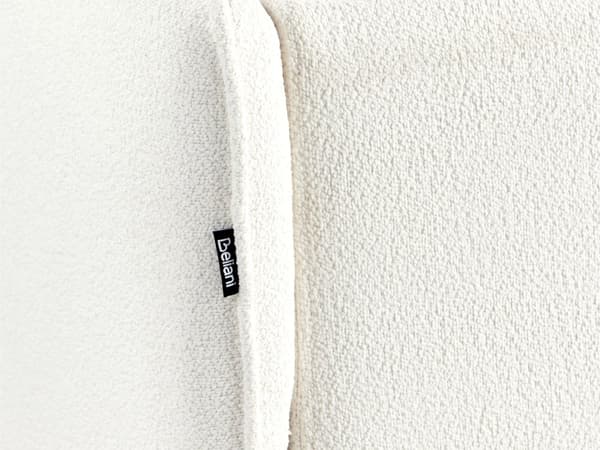 Hörnsoffa Höger Off-White Klädsel Metallben Kudde Ryggstöd Prydnadskuddar Modern Design