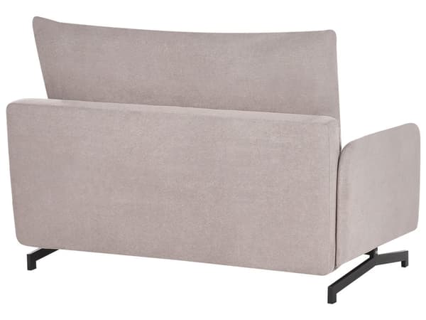 Sovesofa Lyserød Stof 2 Personers Moderne Stil Stue