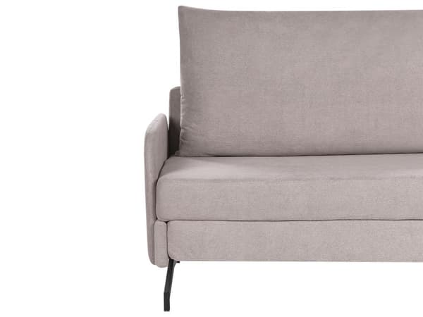 Sovesofa Lyserød Stof 2 Personers Moderne Stil Stue