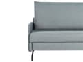 Miniatyrbilde 8 av 11: Sovesofa Grønn Stoff Polyester Polstring 2 Seter Trekk ut Sovefunksjon Moderne stue