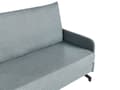 Miniatyrbilde 9 av 11: Sovesofa Grønn Stoff Polyester Polstring 2 Seter Trekk ut Sovefunksjon Moderne stue