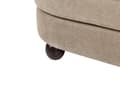 Miniatyrbilde 10 av 11: 3 seters Sofa Lysebrunt Polyester Stoff Metallben Loveseat Sofa Sofa Stue Møbler