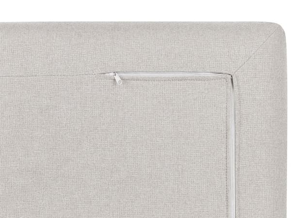 Sofa Beige Stoff Polstret 2 Seter Polstret Ryggstøtte Flyttbare Puter Fleksibel Ordning Moderne Stue Sofa