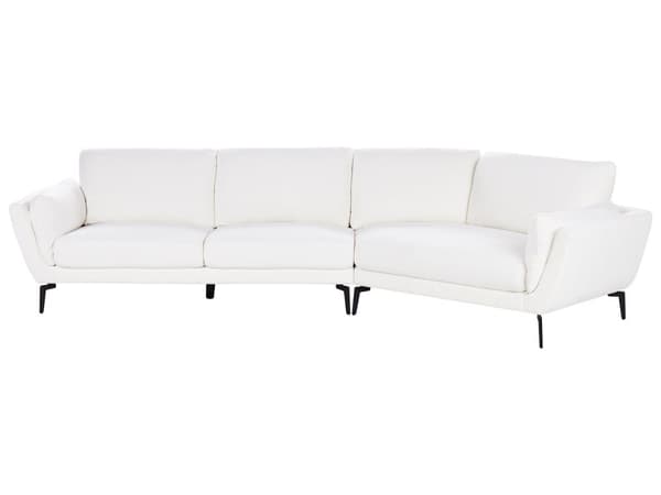Sofa Lysegrå Polyester Polstret 3-seter Moderne Minimalistisk Stil Stue Polstret Ryggstøtte