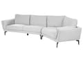 Miniatyrbilde 4 av 11: Sofa Lysegrønn Polyester Polstret 3-seter Moderne Minimalistisk Stil Stue Polstret Ryggstøtte