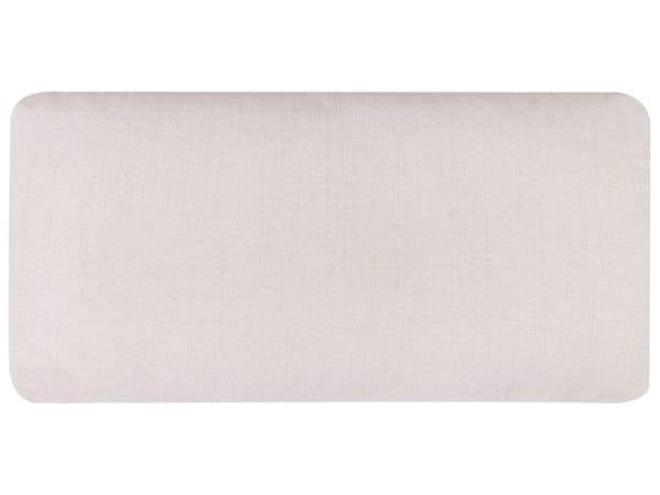Sofa Lys Beige Polyester Polstret 3-seter Moderne Minimalistisk Stil Stue Polstret Ryggstøtte