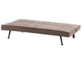 Miniatyrbillede 6 af 11: Sovesofa Brun Polyester 3 Personers Moderne Blød Sofa Sofaseng Tre Personers Designsofa Praktisk Splitback Stofsofa God Liggekomfort