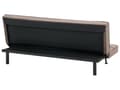 Miniatyrbillede 7 af 11: Sovesofa Brun Polyester 3 Personers Moderne Blød Sofa Sofaseng Tre Personers Designsofa Praktisk Splitback Stofsofa God Liggekomfort