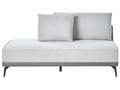 Miniatyrbillede 11 af 11: Hjørnesofa med Open End Grå Læder Polyester 3 Personers Sofa L Formet Sofa Dyb Blød Stofsofa Design Venstrevendt