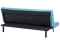 Miniatyrbillede 7 af 11: Sovesofa Blå Polyester 3 Personers Moderne Blød Sofa Sofaseng Tre Personers Designsofa Praktisk Splitback Stofsofa God Liggekomfort