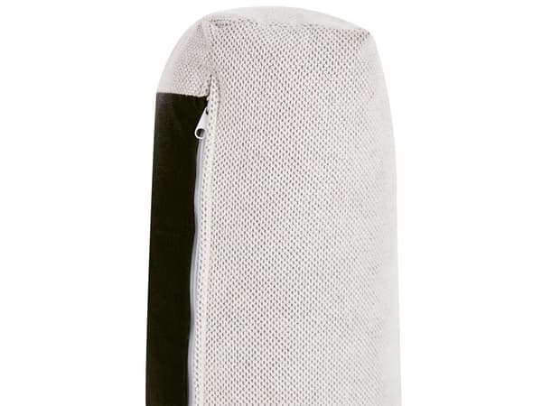 Soffa 3-sits Off-White Polyestertyg Metallben Vardagsrumsmöbler