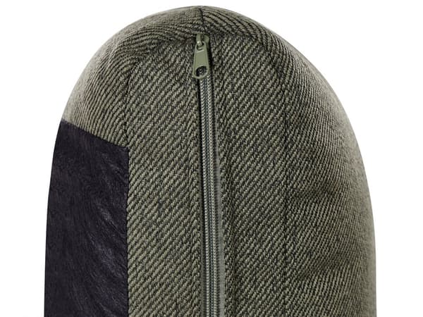 Soffa Grön Polyester Stoppad 3-sits Modern Minimalistisk Stil Vardagsrum Vadderat Ryggstöd