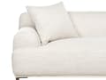 Miniatyrbilde 6 av 11: 3-seters Stoffsofa Lys Beige Stue Moderne Stil Metallben