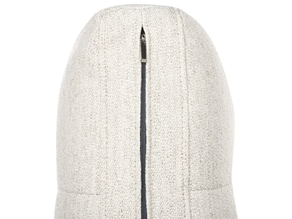 2-seters Sofa Stoff Lysebeige Beige Stue Mørke Treben Moderne stil
