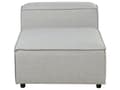 Miniatyrbillede 4 af 8: Midtersektion Lysegrå Polyester 1 Personers Sofamodul uden Armlæn Moderne Sofastol Modulsofa Stue Indretning Høj Kvalitet