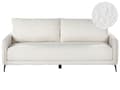 Miniatyrbillede 1 af 11: Sovesofa Off White Boucle 3 Personers Moderne Blød Sofa Sofaseng Tre Personers Designsofa Praktisk Splitback Stofsofa God Liggekomfort