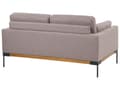 Miniatyrbillede 6 af 11: Sofa Taupe Polyester 2 Personers Tyk Polstret Dyb Blød Stofsofa til Stuen Moderne Inspiration Stue Møbel Moderne