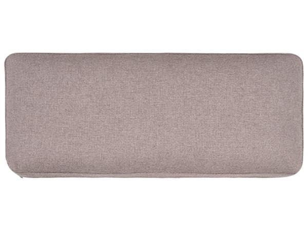 Sofa Taupe Polyester 2 Personers Tyk Polstret Dyb Blød Stofsofa til Stuen Moderne Inspiration Stue Møbel Moderne