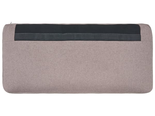 Sofa Taupe Polyester 2 Personers Tyk Polstret Dyb Blød Stofsofa til Stuen Moderne Inspiration Stue Møbel Moderne