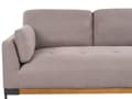 Miniatyrbillede 9 af 11: Sofa Taupe Polyester 2 Personers Tyk Polstret Dyb Blød Stofsofa til Stuen Moderne Inspiration Stue Møbel Moderne