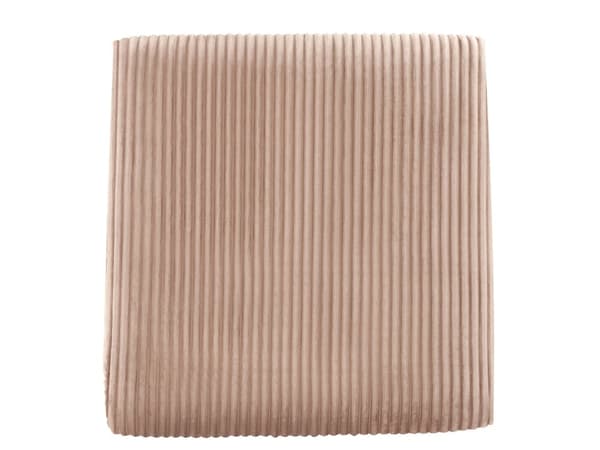 Hörnsoffa 4-sits Vänster Ljusbrun Manchesterklädd Extra Kuddar Minimalistisk Modern Stil