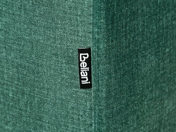 Sofa Grønn Stofftrekk Treben 3 Seter Sofa med Knapper Treben Gummitreben