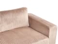 Miniatyrbillede 8 af 11: Hjørnesofa med Chaiselong Brun Fløjl 4 Personers Sofa L Formet Dyb Sofahjørne Siddemøbel Blød Stofsofa Højrevendt Flydersofa