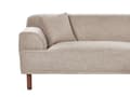 Miniatyrbillede 10 af 11: Hjørnesofa med Chaiselong Taupe Polyester 3 Personers Sofa L Formet Dyb Sofahjørne Siddemøbel Blød Stofsofa med Fodskammel Venstrevendt