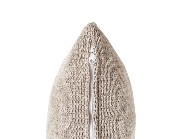 Venstrevendt Hjørnesofa i Stoff Taupe Vannavvisende Trekk 4-seter Minimalistisk Stil