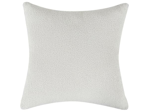 Venstrevendt Hjørnesofa i Boucle Hvit Vannavvisende Trekk 4-seter Minimalistisk Stil
