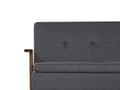 Miniatyrbillede 7 af 11: Sovesofa Mørkegrå Polyester 3 Personers Moderne Blød Sofa Sofaseng Tre Personers Designsofa Praktisk Splitback Stofsofa God Liggekomfort