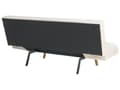 Miniatyrbillede 8 af 11: Sovesofa Hvid Boucle 2 Personers Moderne Blød Sofa Sofaseng To Personers Designsofa Praktisk Splitback Stofsofa God Liggekomfort