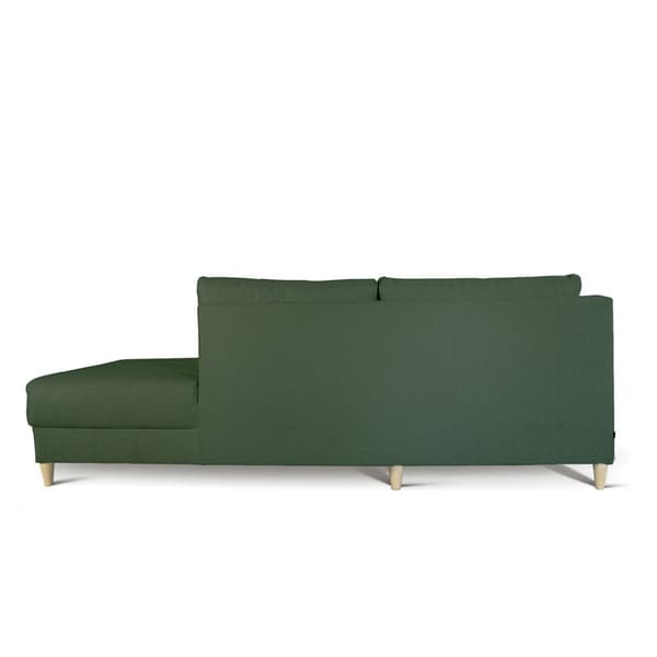 Nordic U-soffa högervänd grön.