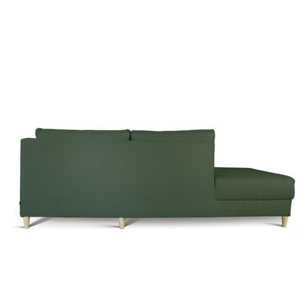 Nordic U-sofa venstrevendt grøn.
