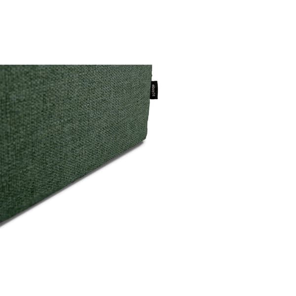 Odin sovesofa , hjørnesofa med opbevaring højre, venstrevendt grøn.