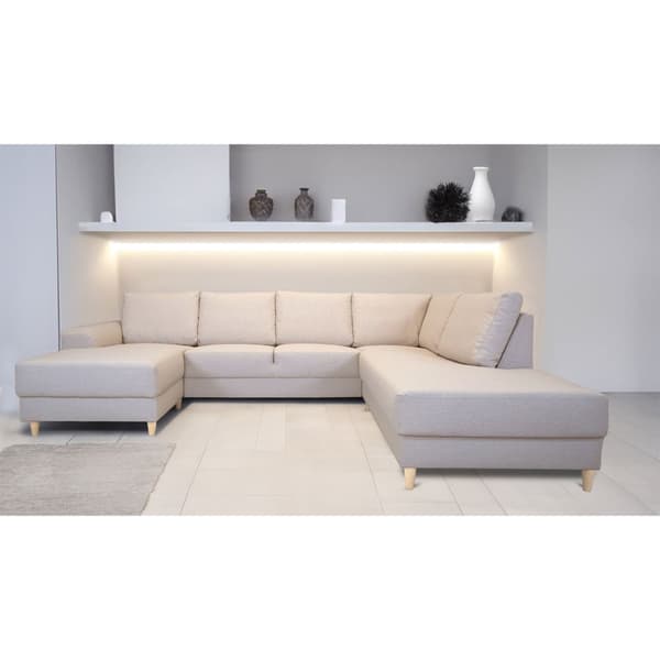 Nordic Usofa høyrevent lyse beige.