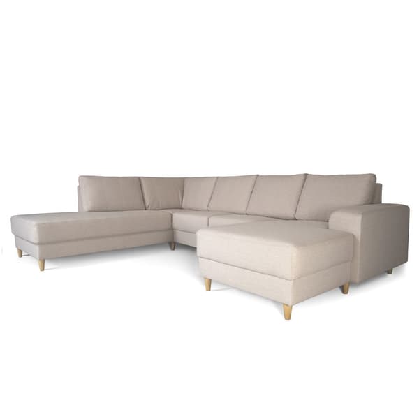 Nordic Usofa venstrevent lyse beige.