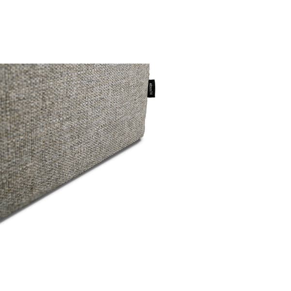 Odin sovesofa, hjørnesofa med lagring høyre eller venstrevent grå sandfarget.
