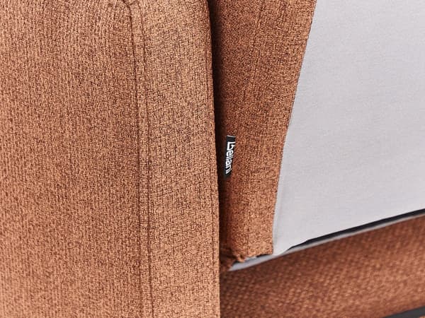 Sovesofa Brun Polyester 2 Personers Smart Sofaseng med Udtræk Kompakt Sofa Sove Udtræksseng Komfort Sovebriks med Splitback til Teenager