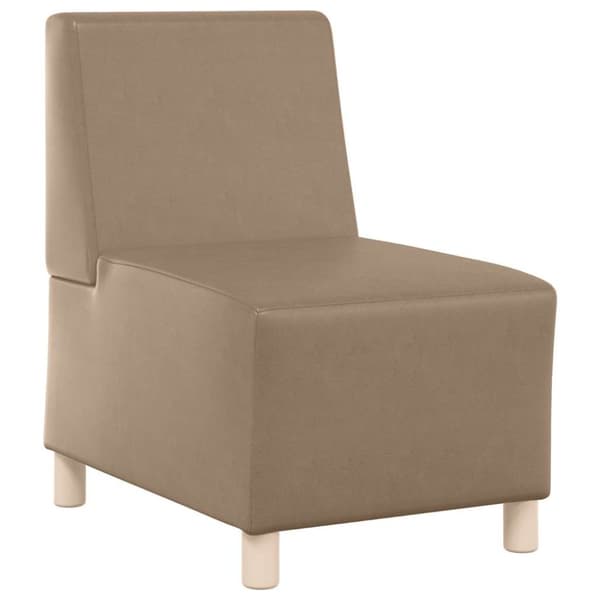 Soffstol cappuccino 55 cm konstläder