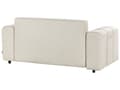 Miniatyrbillede 8 af 11: Sovesofa Beige Polyester 2 Personers Moderne Blød Sofa Sofaseng To Personers Designsofa Praktisk Splitback Stofsofa med Opbevaring