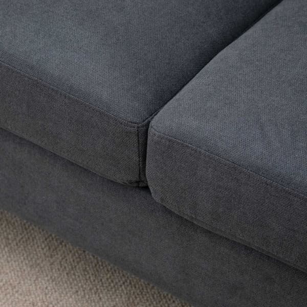 Rootz 3 -personers hjørne sofa sæt - Modulær sofa - Skandinavisk lounge - Maksimal komfort - 193 cm x 136 cm x 85 cm Anthracite Gray