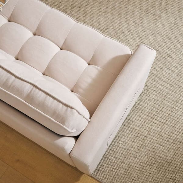 Rootz 2 -paikkainen sohvavuode - sohvasohva - vaihtovelkakirjalainan sohva - kaksoistyynyn mukavuus - 151L x 75W x 86H cm