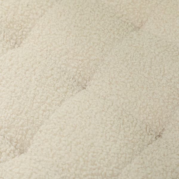 Rootz rund pall med förvaring - fotpall - ottoman - rymlig 31,8L lagring - Ø45 x 41H cm - brun